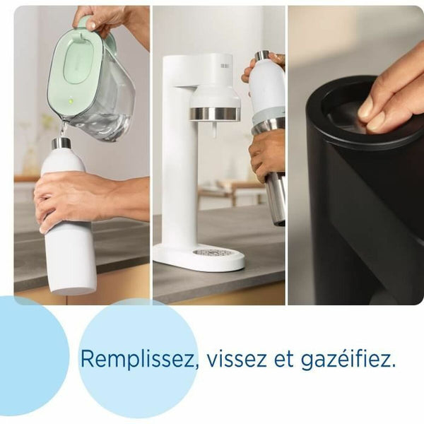 Brita sodaTRIO hiilihapotuskone musta - Vuodevaatteet.fi