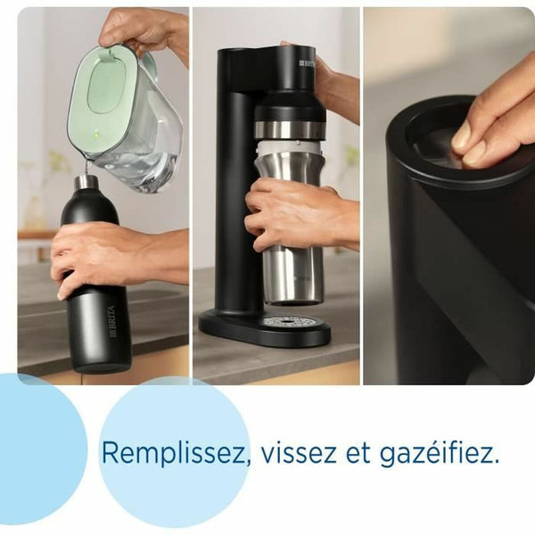 Brita Termosmuki Musta 1 L