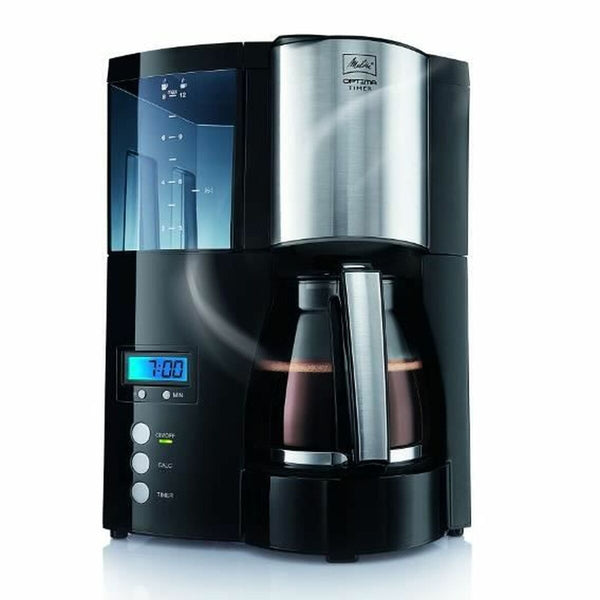 Melitta Suodatinkahvinkeitin 1L Musta - Vuodevaatteet.fi