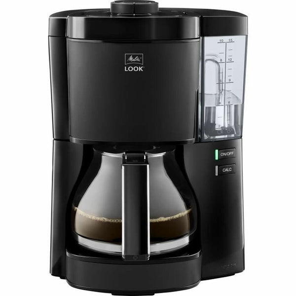 Melitta Look V Basic suodatinkahvinkeitin, musta - Vuodevaatteet.fi