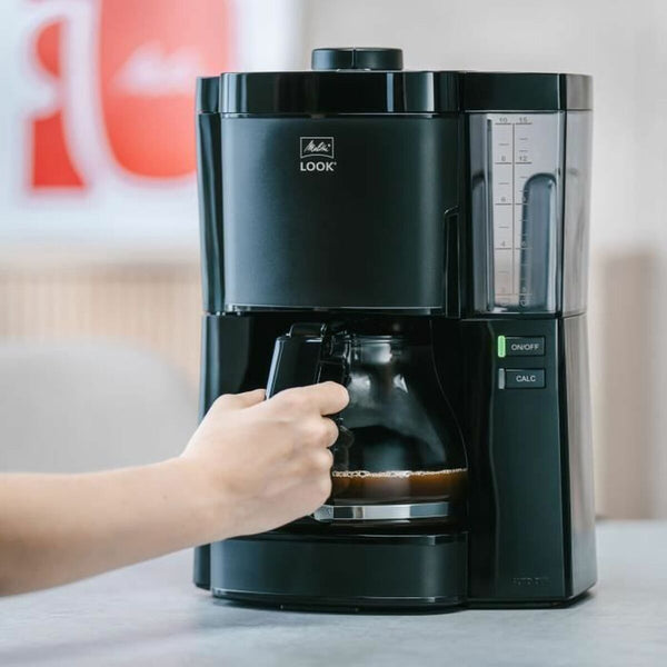 Melitta Look V Basic suodatinkahvinkeitin, musta - Vuodevaatteet.fi