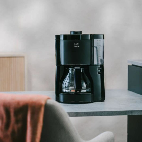 Melitta Look V Basic suodatinkahvinkeitin, musta - Vuodevaatteet.fi