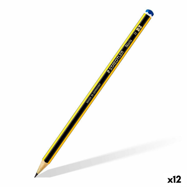 Staedtler Noris Kuusikulmainen Lyijykynä H, 12 kpl