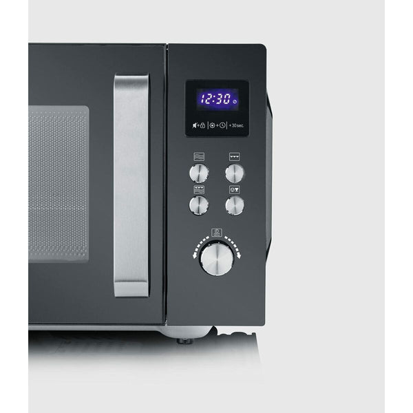 Severin mikroaaltouuni grillillä 25L 900W musta - Vuodevaatteet.fi