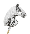 Super Hobby Horse - Super Hobby Horse Premium keppihevonen leopardihevonen valkoisella harjalla A3