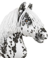 Super Hobby Horse - Super Hobby Horse Premium keppihevonen leopardihevonen valkoisella harjalla A3
