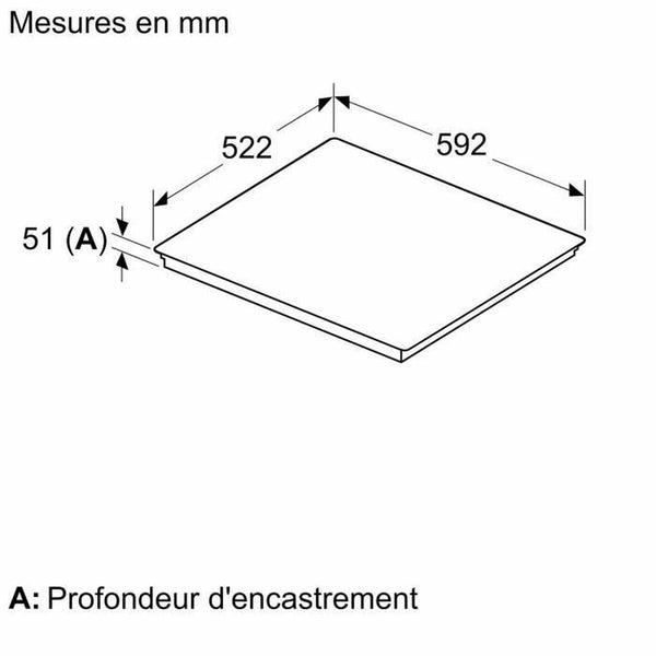 Induktiolevy Neff 60 cm