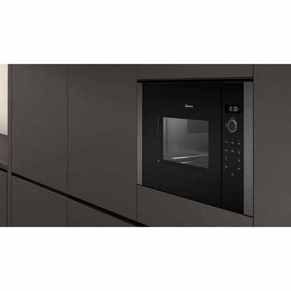 Neff Harmaa Mikroaaltouuni 800W - Vuodevaatteet.fi