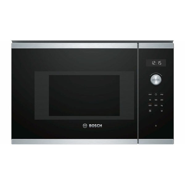 Bosch Mikroaaltouuni Musta/Hopea 800 W - Vuodevaatteet.fi