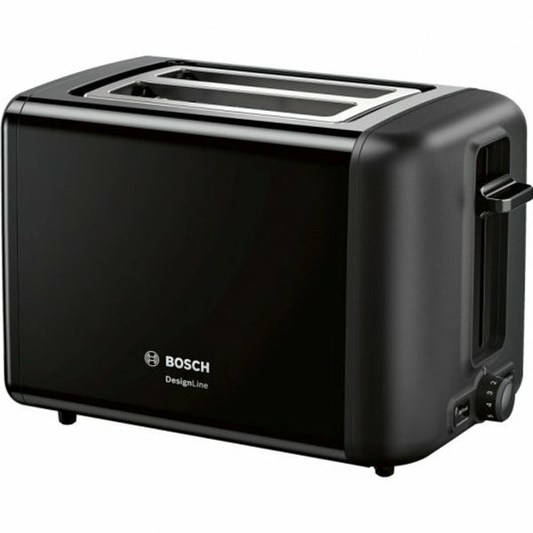 Bosch Musta Leivänpaahdin 970 W - Vuodevaatteet.fi