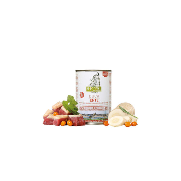 Isegrim Koiran Märkäruoka Ankka 800g