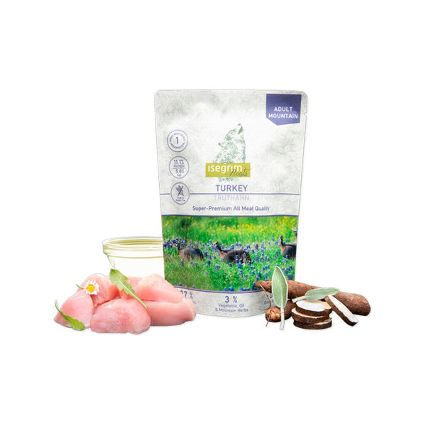 Isegrim Koiran Märkäruoka Turkki 410 g