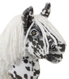 Super Hobby Horse - Super Hobby Horse Premium keppihevonen leopardikuosilla valkoisella harjalla A5