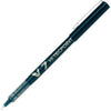 Pilot V-7 Hi-Tecpoint musta täytekynä 0,5 mm, 12 kpl