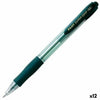 Pilot Supergrip Musta Kynä 0,4 mm, 12 kpl