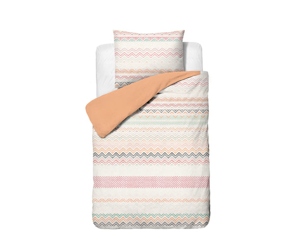 Kinder-Bettwäsche-Set Elaya Rosa 140 x 200/220