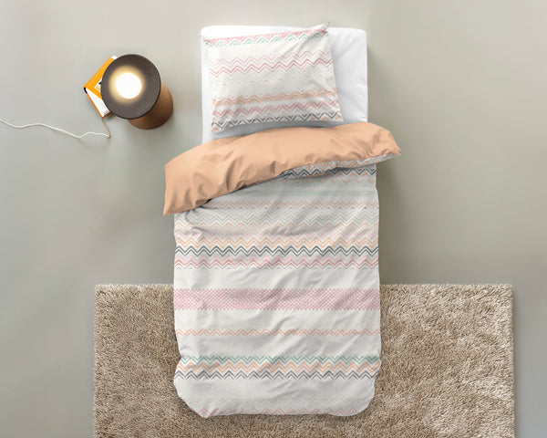Kinder-Bettwäsche-Set Elaya Rosa 140 x 200/220
