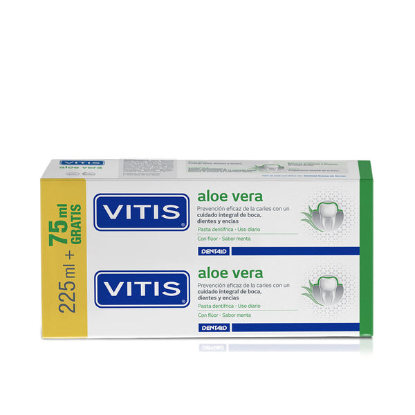 Vitis - Aloe Vera toothpaste duo #Mint 2 x 150 ml