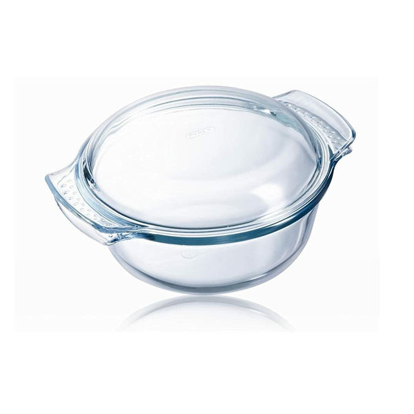 Pyrex Lasikannellinen Vuoka Läpinäkyvä