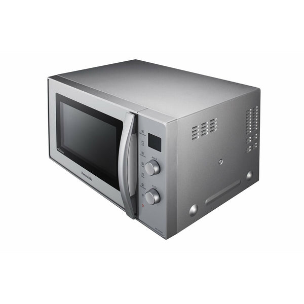 Panasonic Hopeinen Mikroaaltouuni Grillillä 27L - Vuodevaatteet.fi