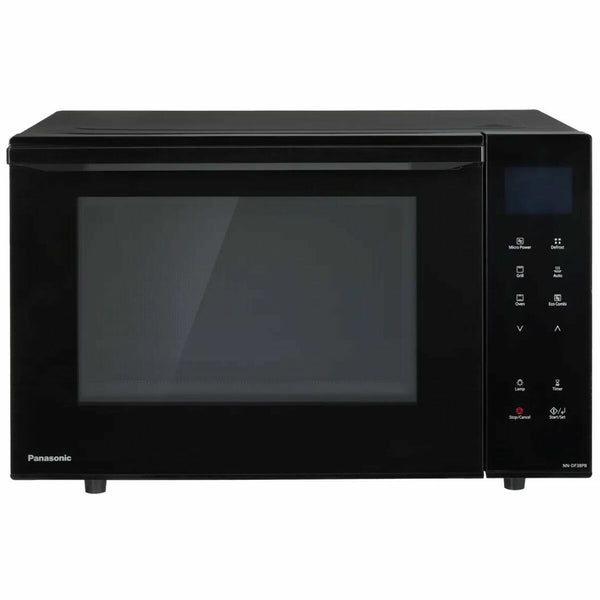 Panasonic Musta Mikroaaltouuni Grillillä 23L - Vuodevaatteet.fi