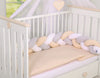 Geflochtene Bettumrandung - Grau - Beige