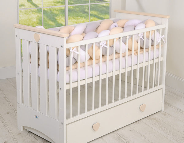 Zopf-Stoßstange XXL – Beige – Grau