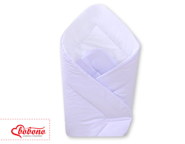 Babynest mit Versteifung – Basic dunkelrosa kariert