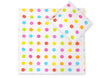 Babydecke 77x77cm und Kissen – Bright dots