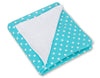 Sitzpolster für Autositz - White Dots On Turquoise