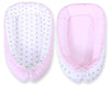 Unipesä – Dots On Pink/ Grey Stars