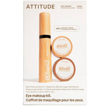 Attitude - Oceanly Brown Eye Make-up Kit - Lahjasetti