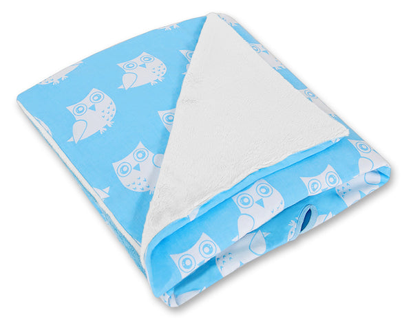 Sitzpolster - Blue Owls für Autositz