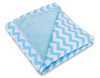 Sitzpolster für Kindersitze - Chevron Blue