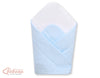 Babynest mit verstärktem Boden - Hanging Hearts blue strips
