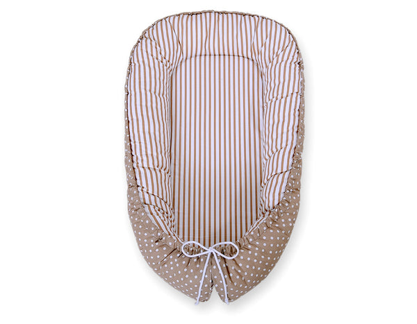 Unipesä – Dots on Brown/Strips
