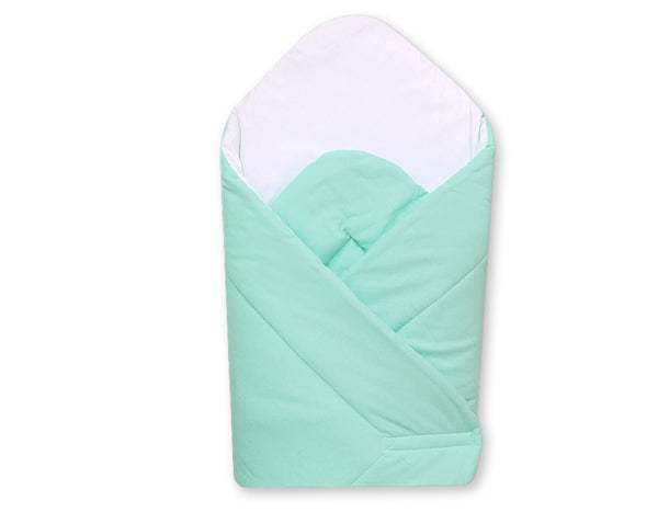 Babynest mit verstärktem Boden – Hanging Hearts mint