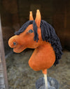 Premium Steckenpferd / Hobby Horse - Hellbraunes Pferd A3