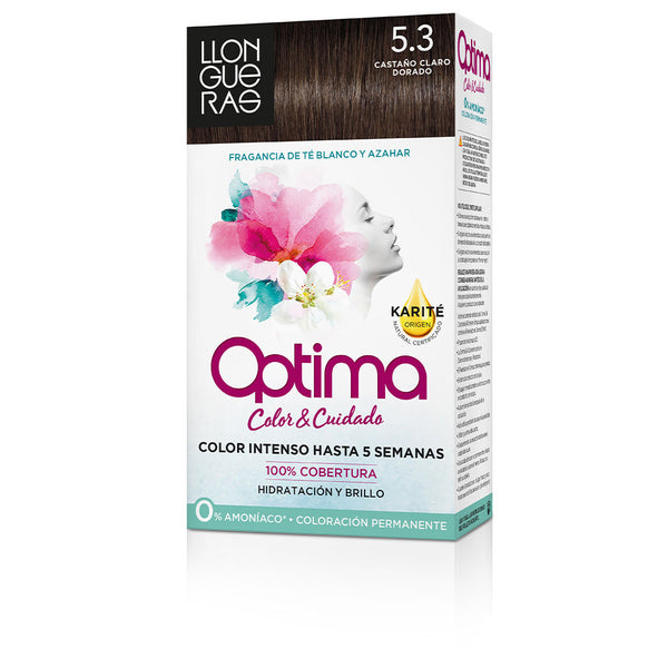 Llongueras - Optima hair colour #5.3-golden brown 1 u