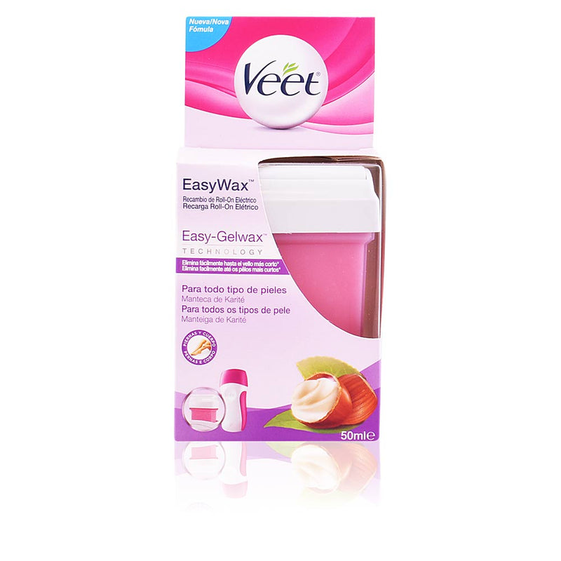 Veet - Easy Wax roll-on recambio piernas/brazos 50 ml