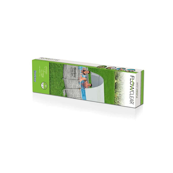 Weißer Bestway Poolüberdachung Bolovan