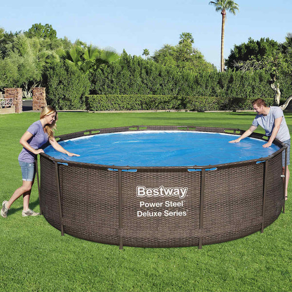 Bestway uima-altaan aurinkoenergiasuoja flowclear Penny 356cm