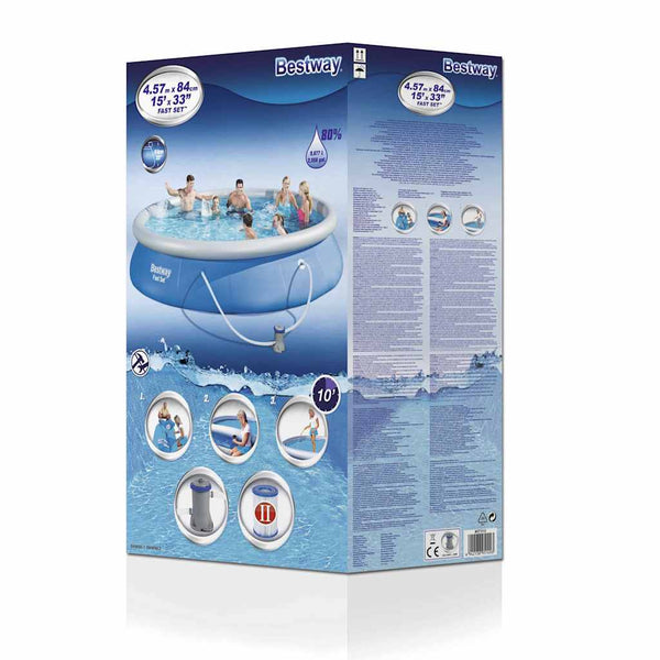 Bestway Fast Set Pool Misica 457x84cm (57313)