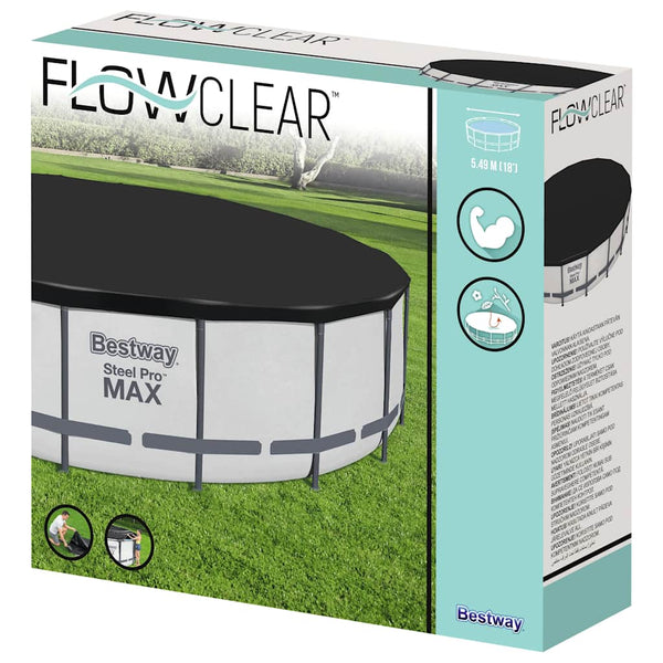 Bestway Flowclear Fast Set Poolabdeckung Radenco 555 cm