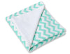 Sitzpolster für Autositz - Chevron Mint