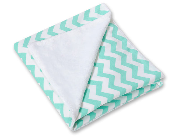 Sitzpolster für Autositz - Chevron Mint