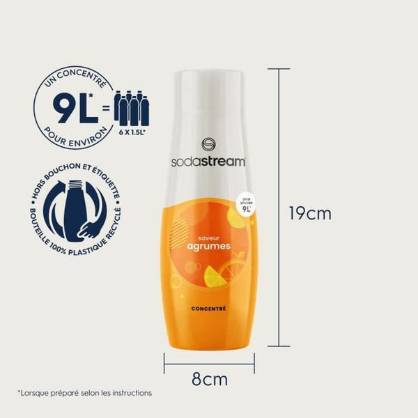Sodastream Citrus Makutiiviste 440 ml, 6 kpl