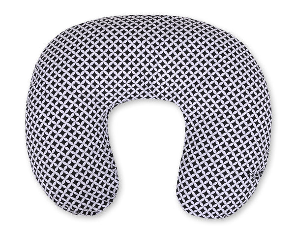 Monikäyttöinen ergonominen imetystyyny - rosette black