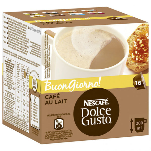 Kahvikapselit Au Lait Nestlé CAFECONLECHE 16 kpl