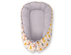 Wendbares Premium Minky Babynest - Cream Animals